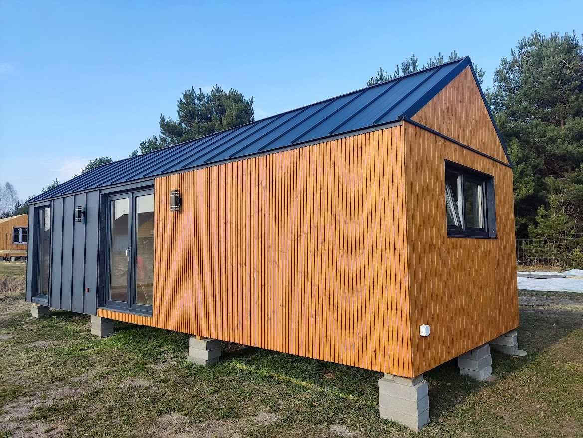 Mobilny dom całoroczny na zgłoszenie tinyhouse stodoła 30m2 gotowy