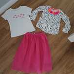 Komplet h&m r.110/116 spódnica tiulowa 3/4