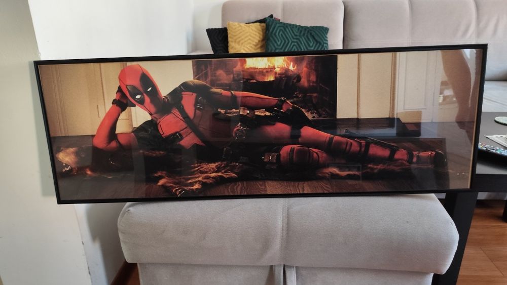 Ramka Deadpool 93x32cm
