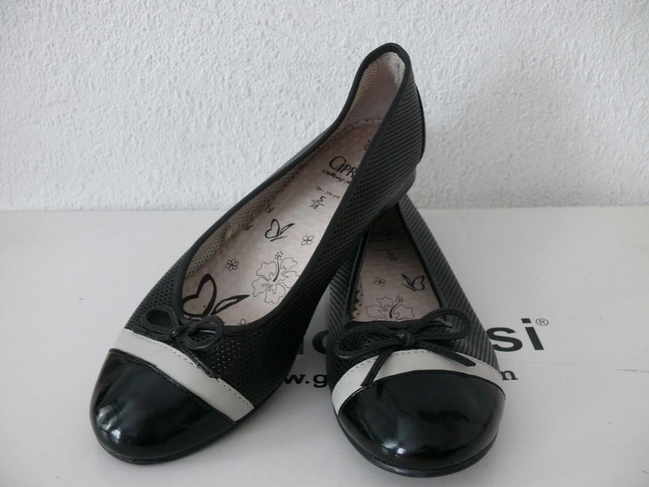 Balerinki  firmy "Caprice" roz.38 skóra 100%