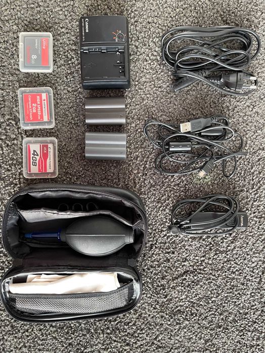 Kit Fotográfico Canon EOS 40D + 28-70 +70-200 em excelente estado