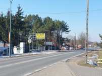 Powierzchnia reklamowa bilbord , baner Otrębusy droga wojewódzka 719