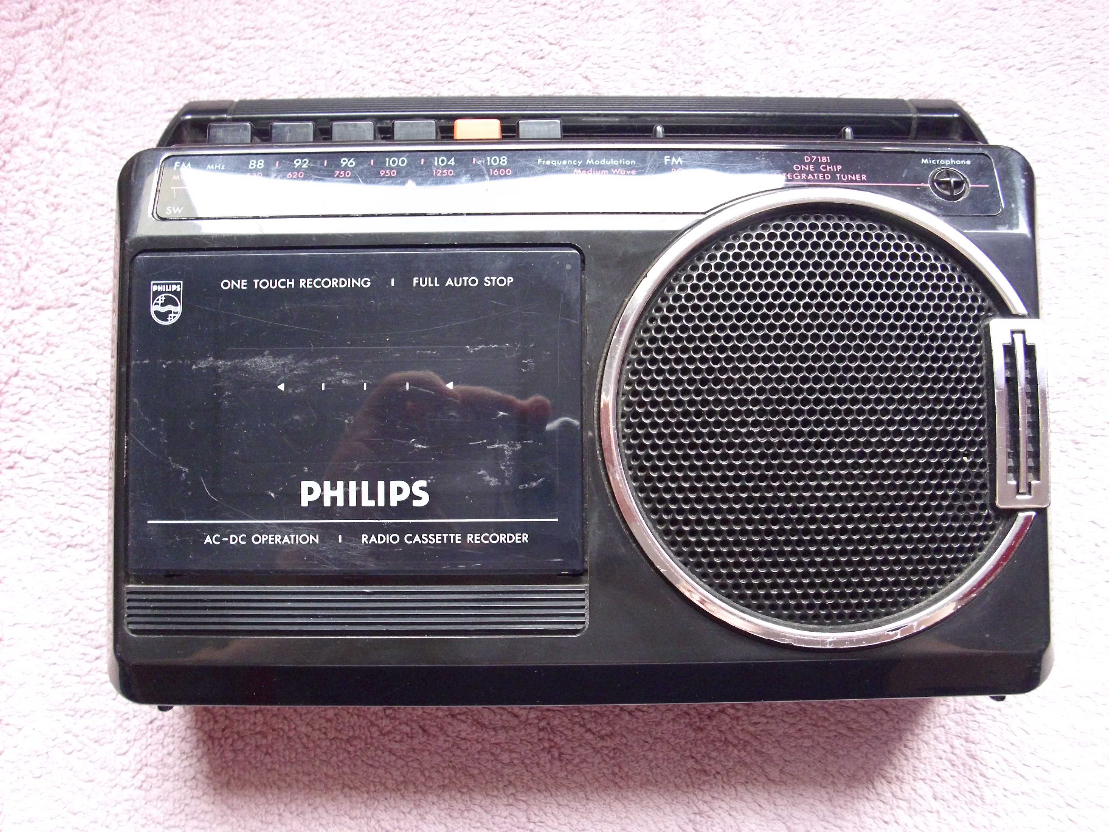 Radiomagnetofon Philips D7181/31r