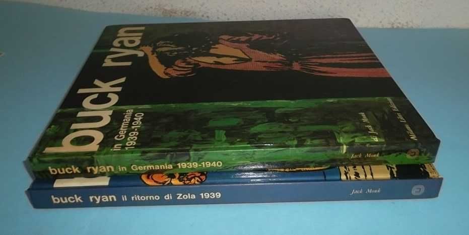 BUCK RYAN - por Jack Monk - 1939 / 40 , álbuns capa dura