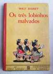 Antigo Álbum "Os 3 Lobinhos Malvados" da Walt Disney ~ Anos 50 ~ RARO