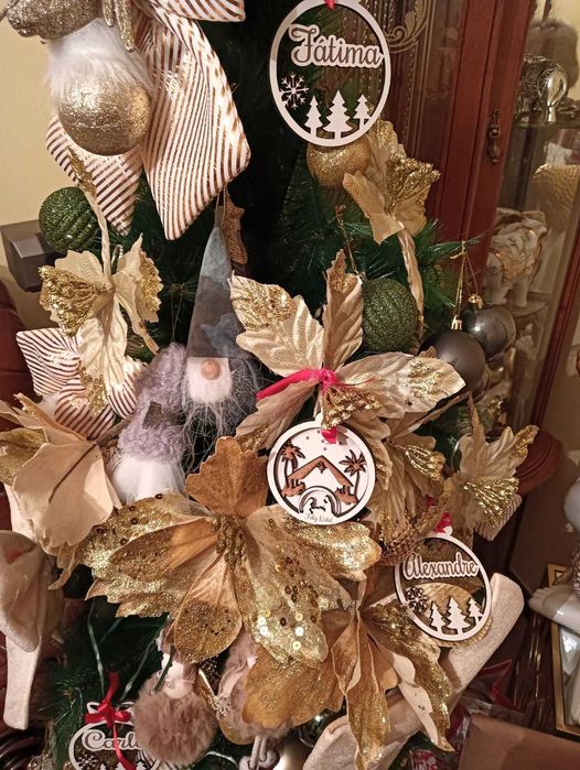 Bolas e centros de natal