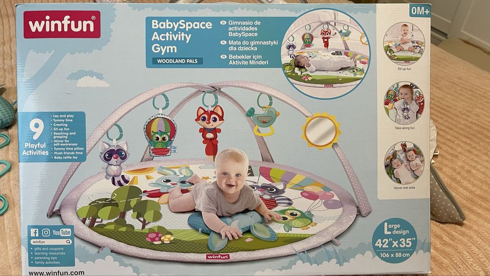 Килимок дитячий ігровий/розвиваючий