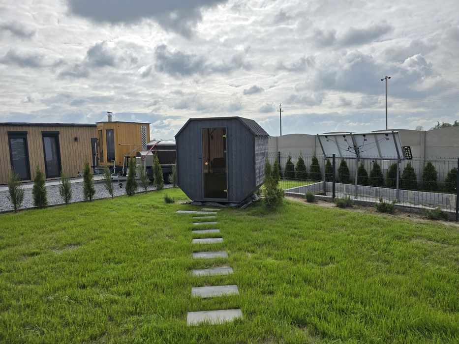 Powidz Domek nad jeziorem Sauna Jacuzzi wakacje nocleg  panieńskie