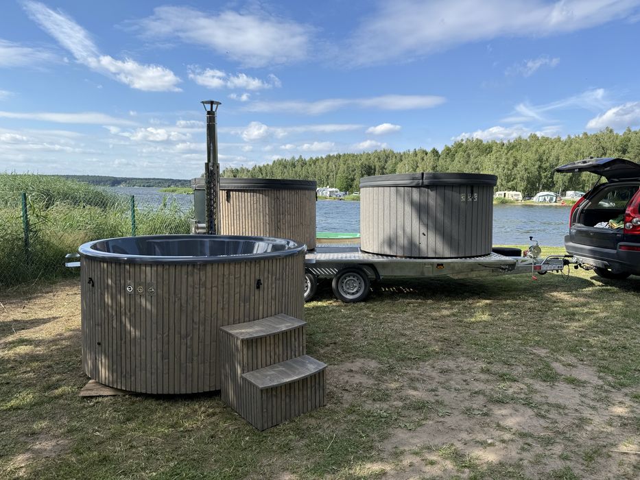 Balia ogrodowa balie jacuzzi wanna hydromasaż bania piec spa