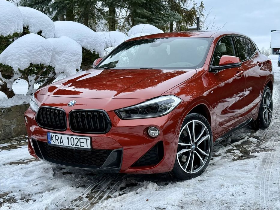 BMW X2 2019r 2.0 Diesel 190 Koni 4x4 MPAKIET LED NAVI HARMAN Piękny KOLOR