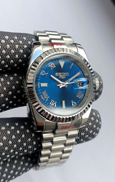 Годинник часы MOD Datejust з механізмом NH35 Seiko.