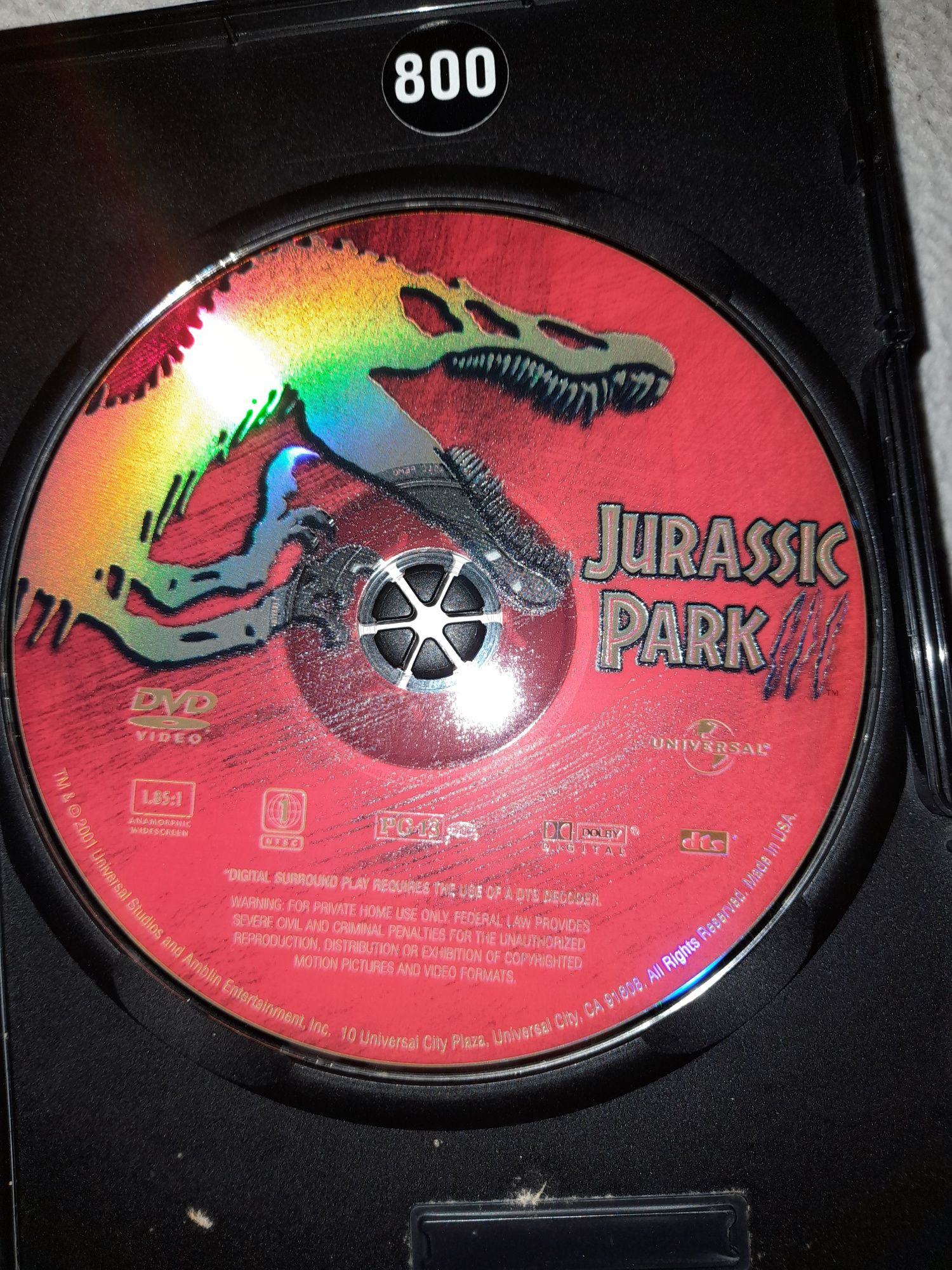 1 Filmes jurassic park- edição de colecçionador