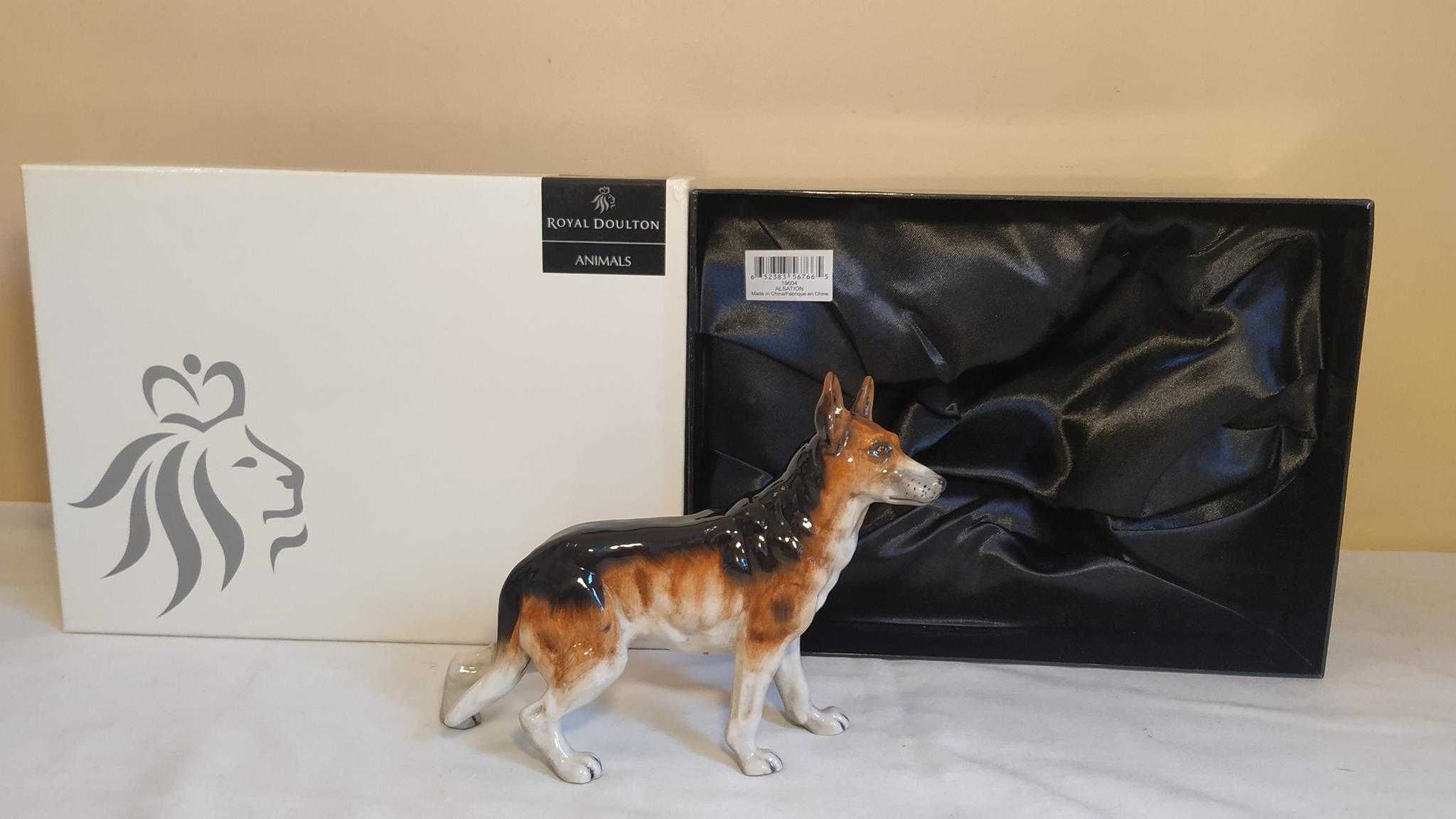 Figurka psa - Alsation - Royal Doulton w oryginalnym opakowaniu