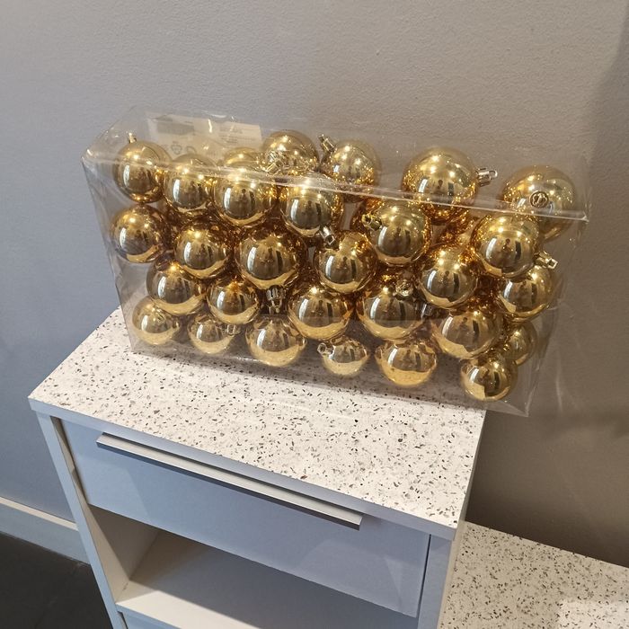 Bolas de decoração de natal