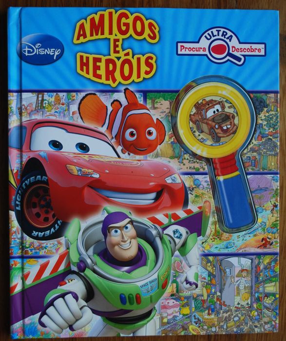 Amigos e Heróis - Procura Lupa Descobre "Diseny" (Mais de 3 Anos)