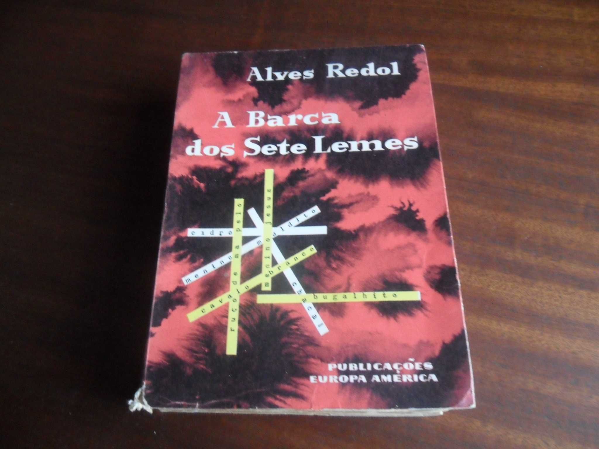 "A Barca dos Sete Lemes" de Alves Redol - 2ª Edição de 1959