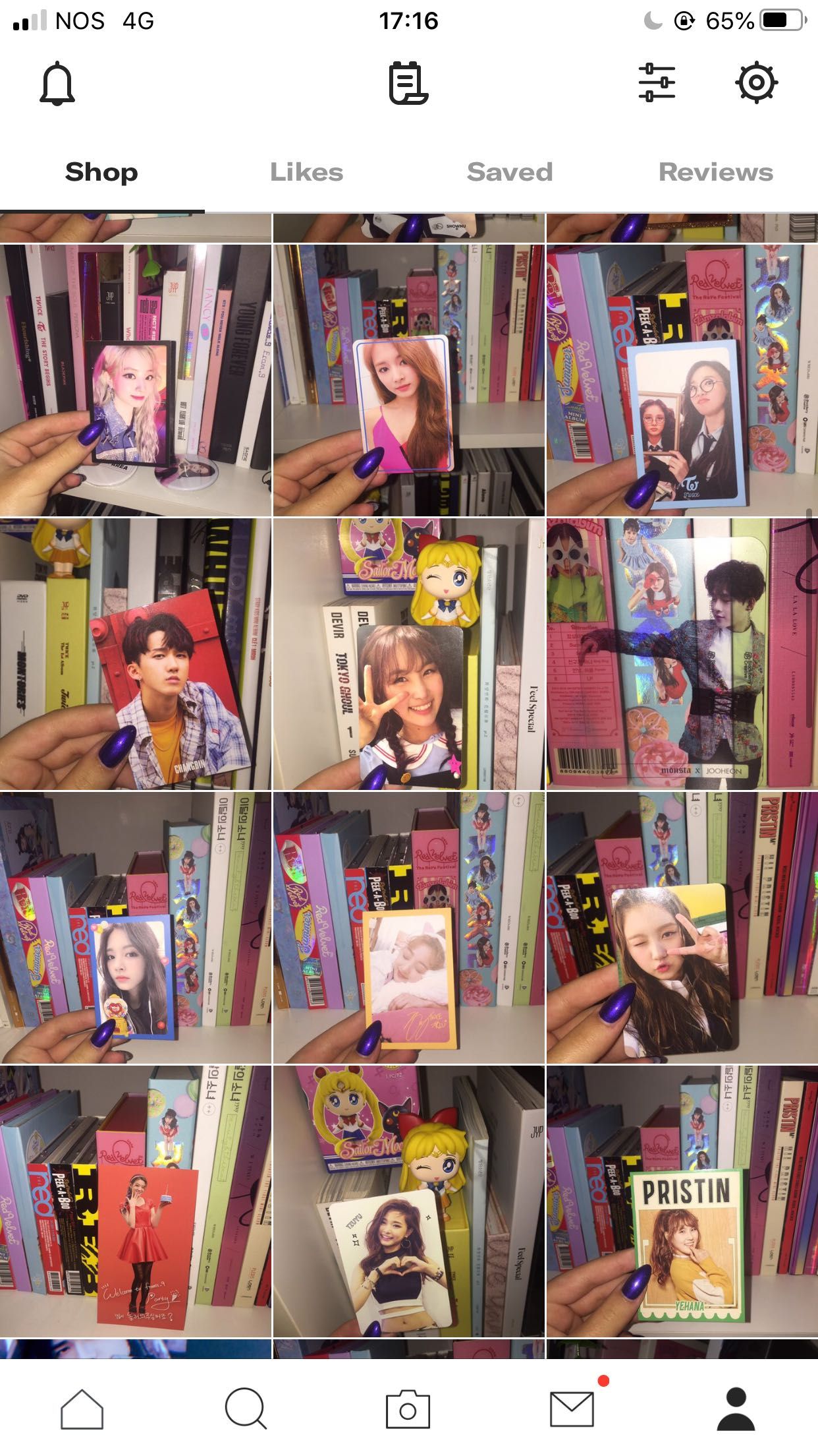 kpop photocards varios