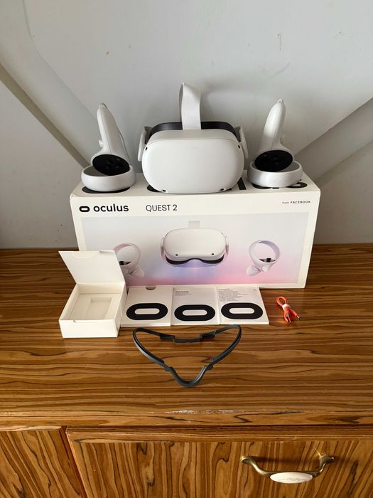 Gogle Meta oculus quest 2 II VR 128GB wirtualna rzeczywistość Zestaw