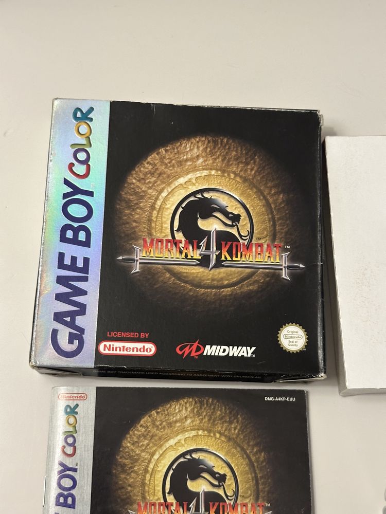 Mortal Kombat 4 (Nintendo Game Boy Color, 1998) Komplet !