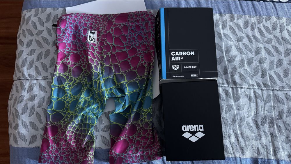 Calções natação competição ARENA Carbon Air 2 Caimano