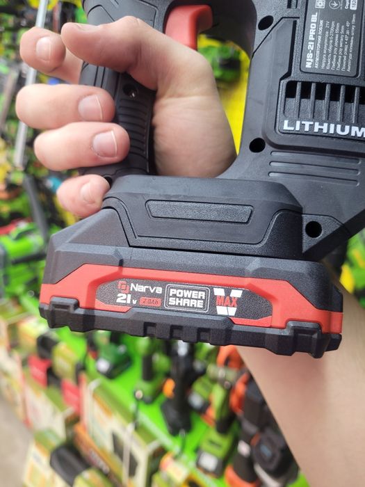 Аккумуляторный бесщеточный лобзик NARVA NJS-21 PRO BL з акб