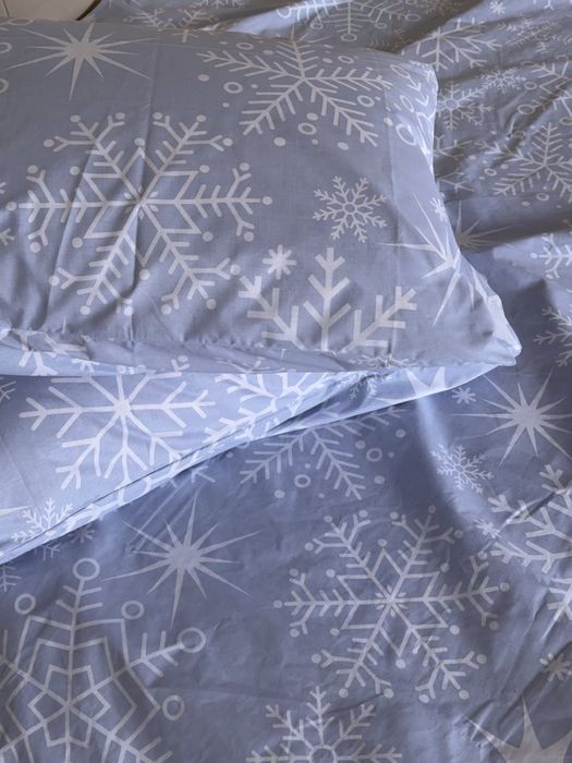 Комплекти Постільної білизни Новорічні полуторні,святкові 100% бавовна