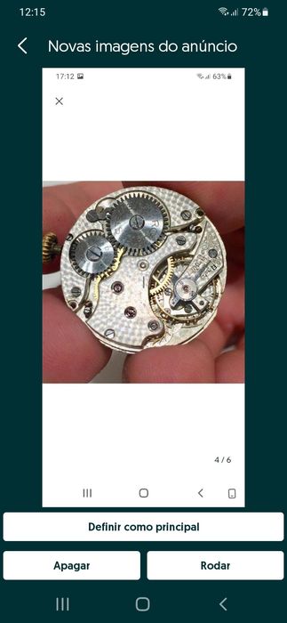 Relógio Rolex Original Antigo do Ano de 1920 em ouro