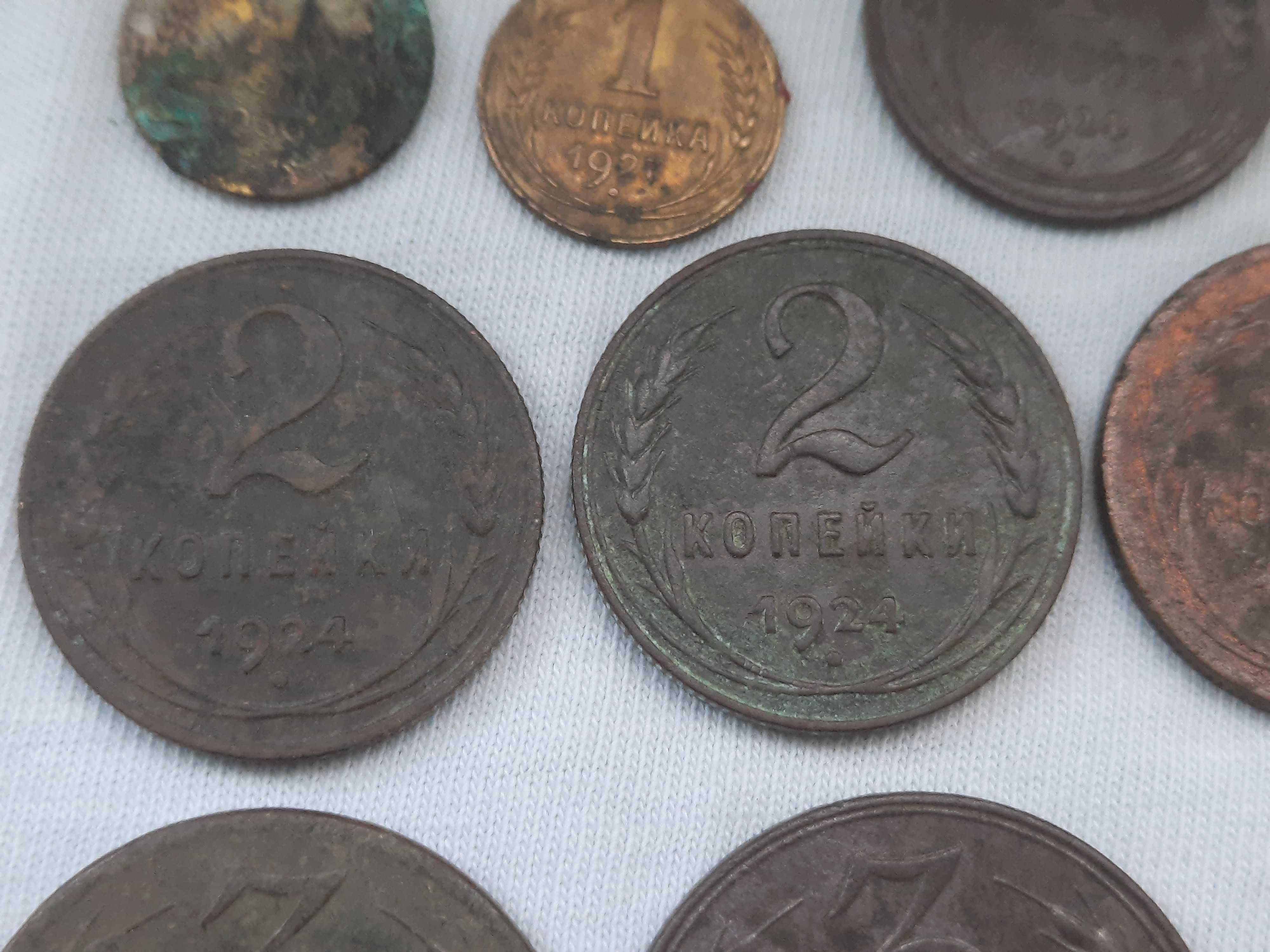 Монеты СССР, 1921-1961гг, 51шт, советские. Копанина