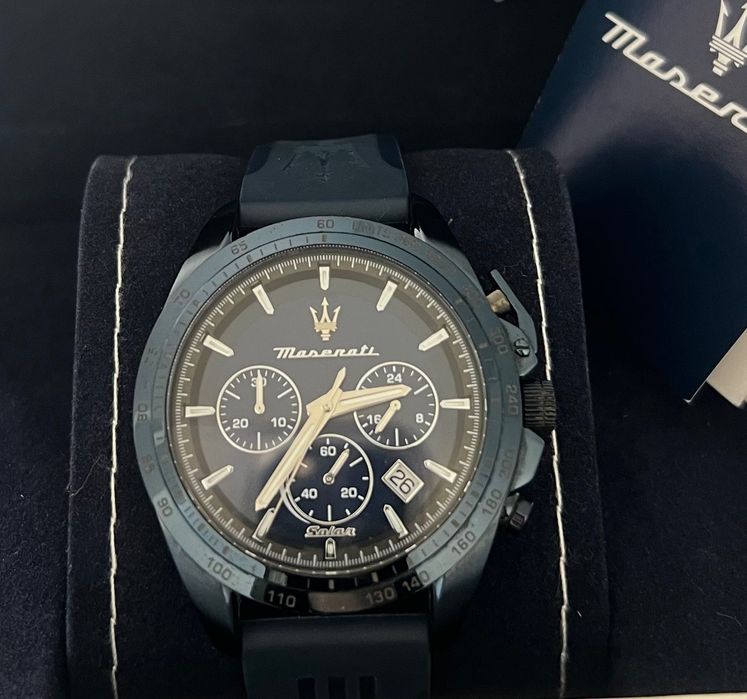 Relógio Maserati Solar Blue