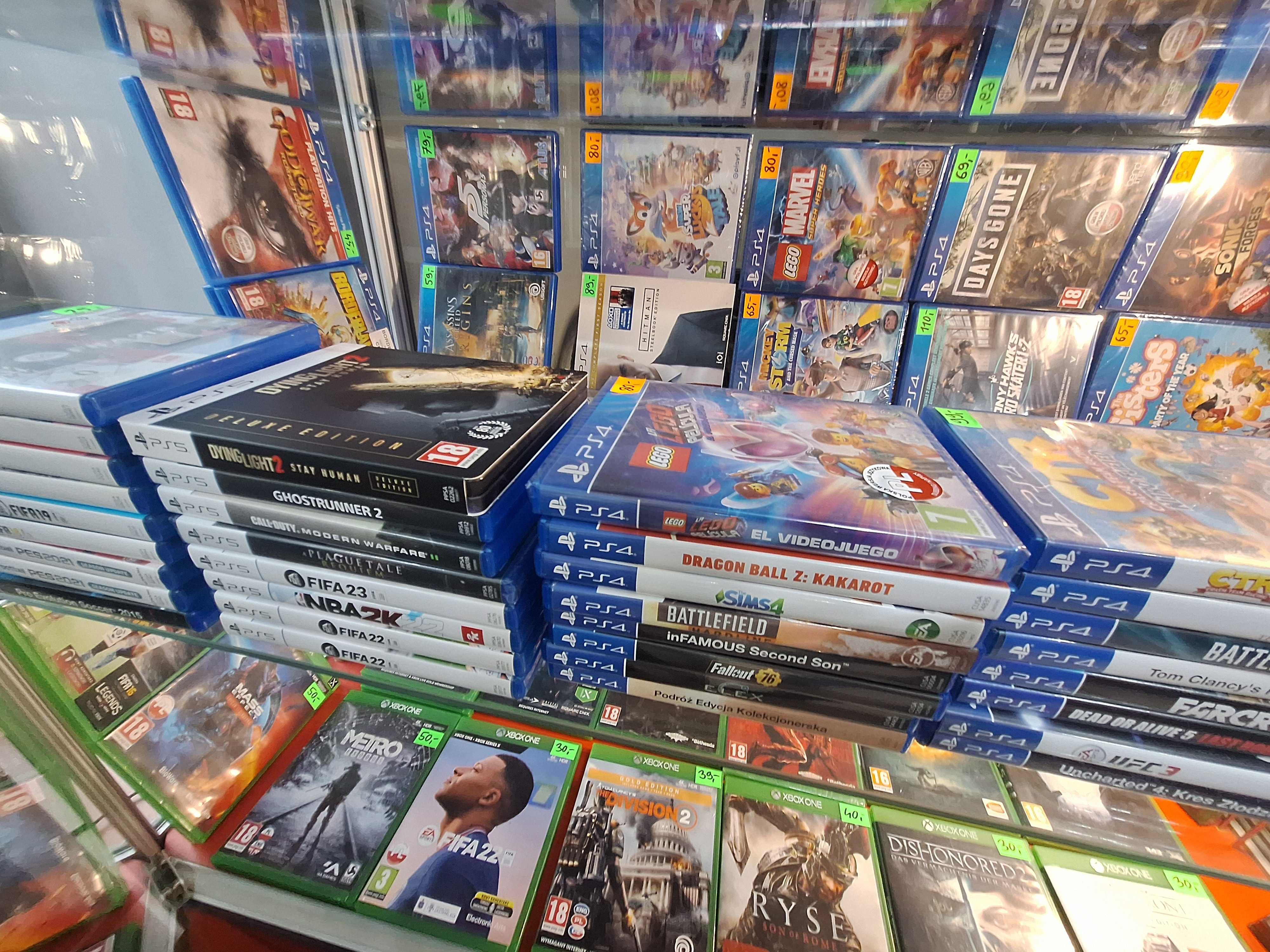 GRY PS5 PS4 PS3 PS2 PSP Xbox One Xbox 360 Duży wybór Głogów Gomółki11a