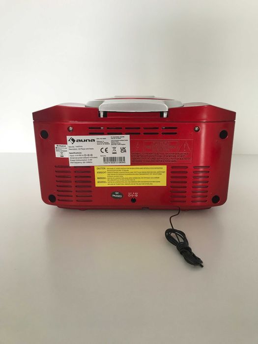 Ретро Бумбокс Auna RCD-320  CD-плеєр FM AUX Німеччина (10027419)