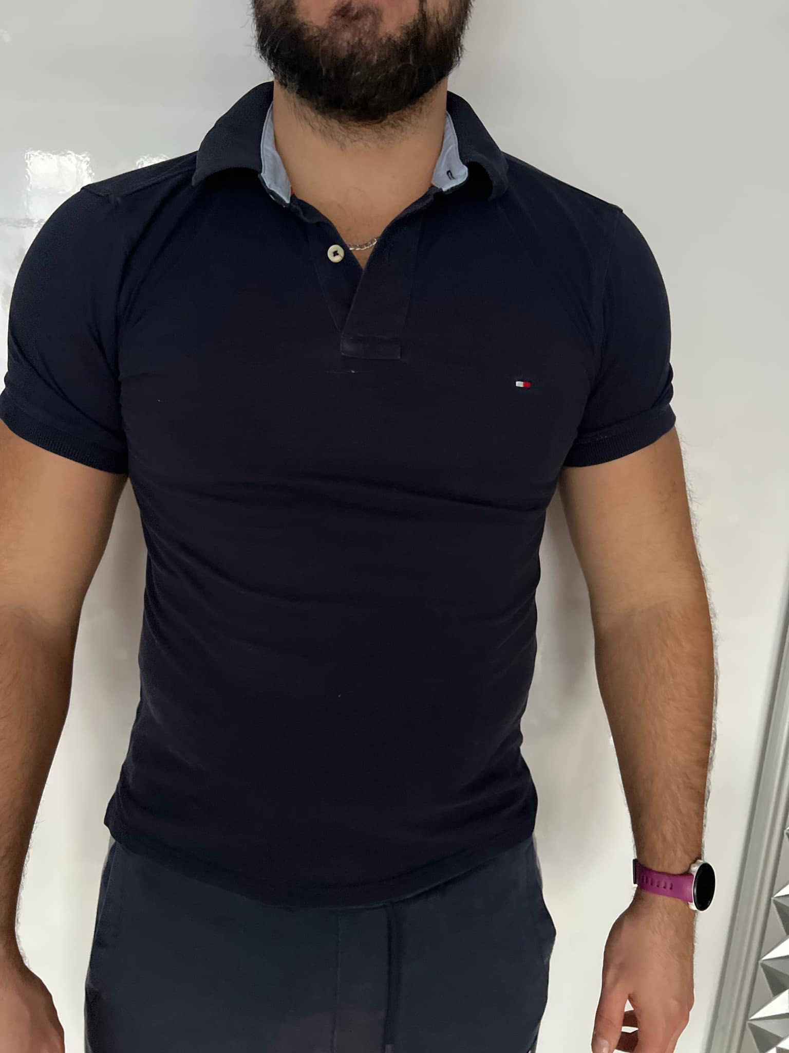 Koszulka męska S polo Tommy Hilfiger oryginalna stan bardzo dobry