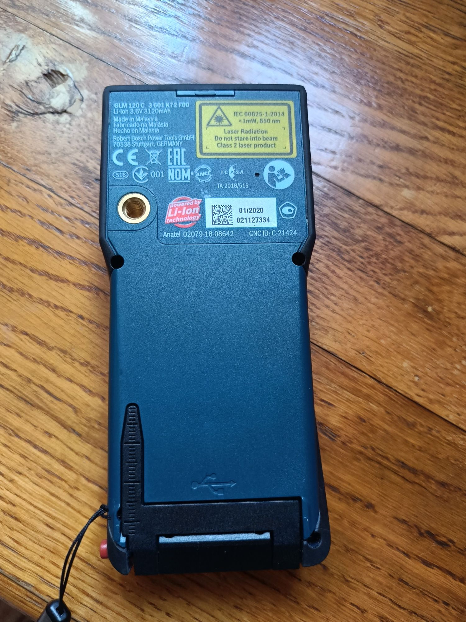Лазерна рулетка далекомір Bosch GLM400 C Professional BLAZE 122m