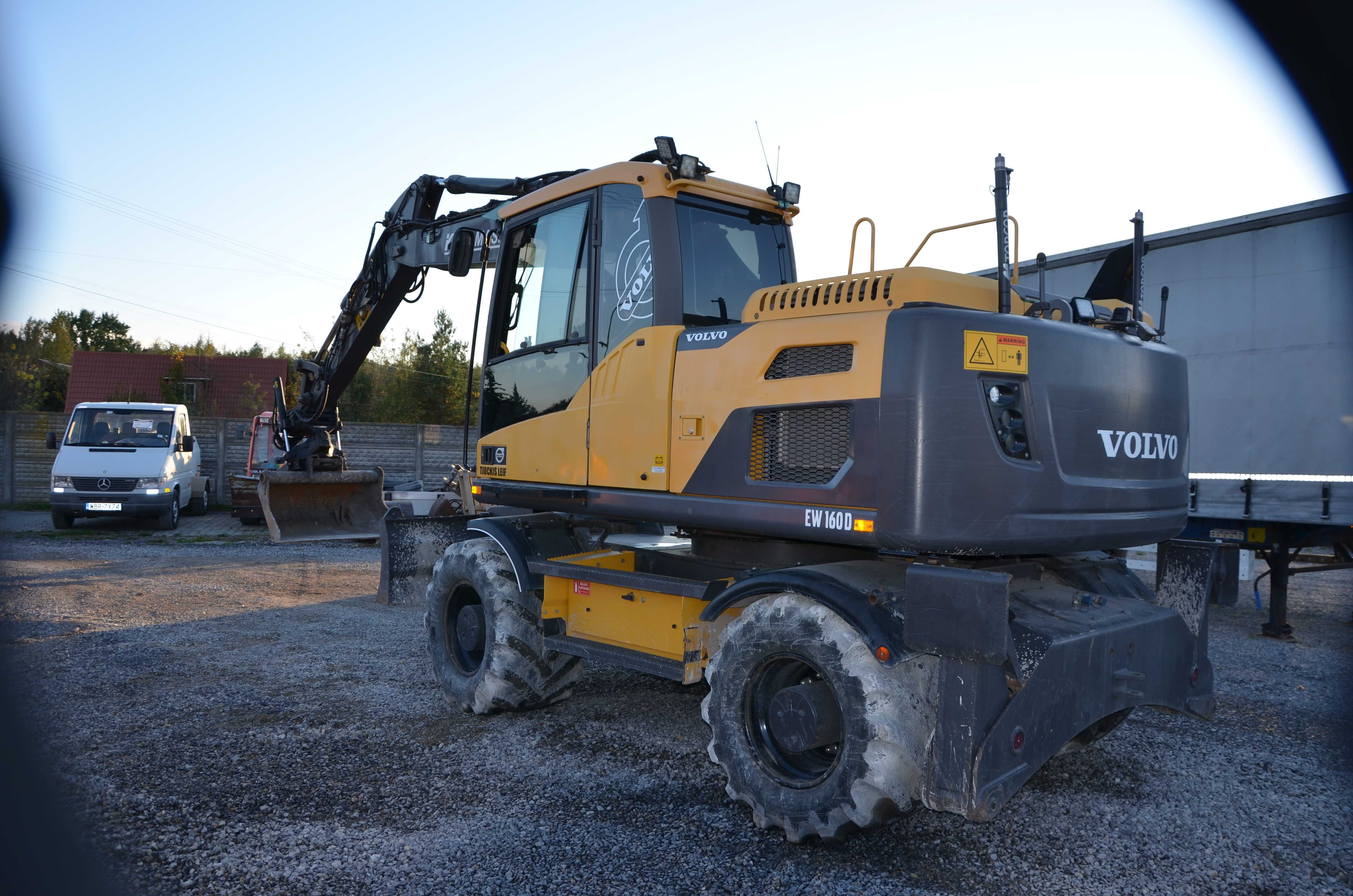 VOLVO EW160 D z rototilem iGPS 3 D TOPCON 2012r, 12900mth