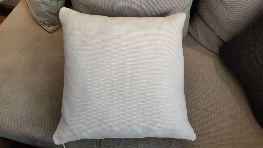 IKEA SANDTRAV poduszka 45 x 45 cm, beżowa, kacze pierze