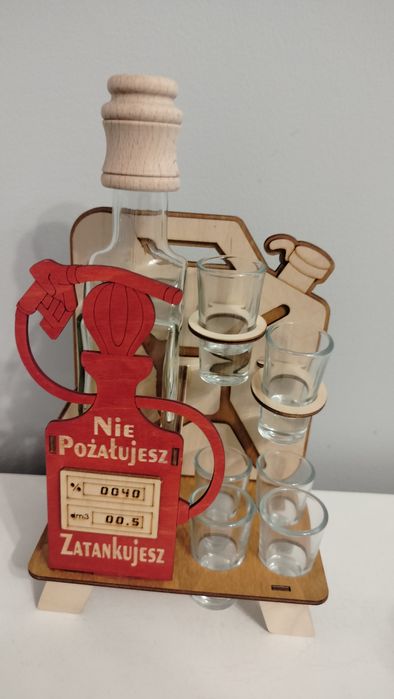 Nowy zestaw do alkoholu