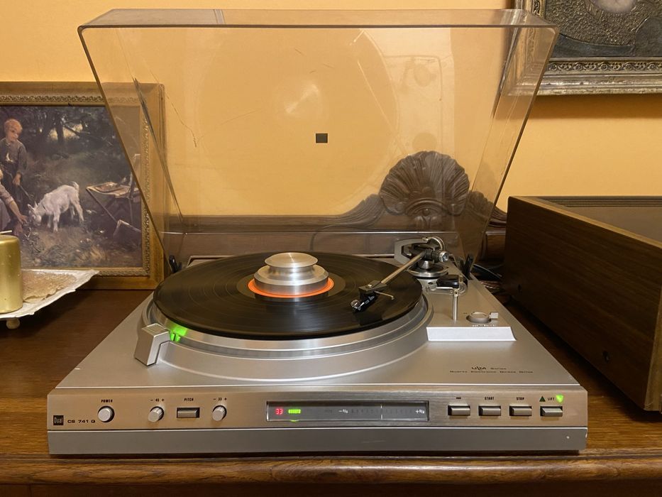 Gramofon Dual CS 741Q Top Model, Automat, Direct Drive, Nowa igła