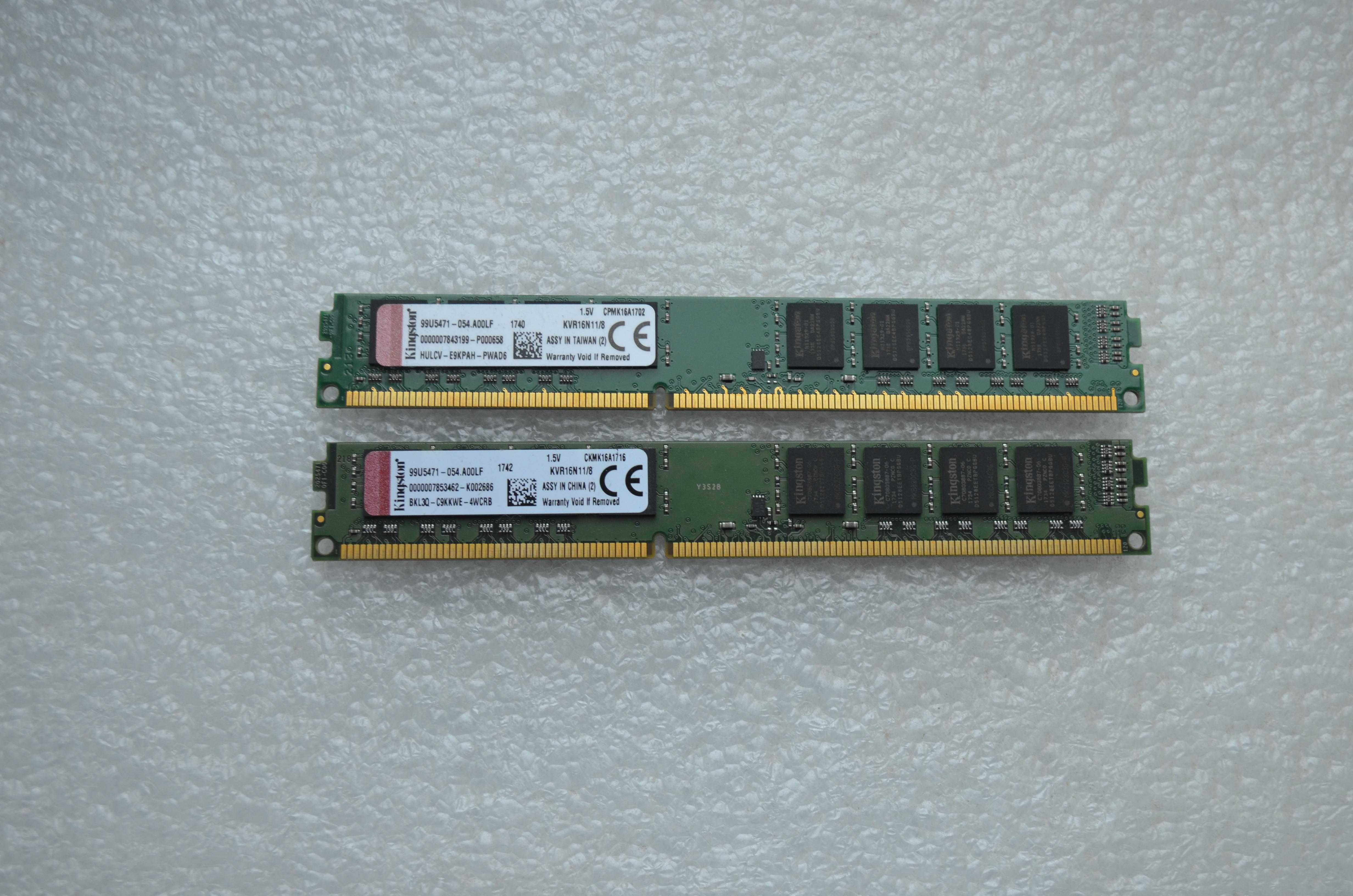 DDR3 16Gb(2*8Gb) Kingston