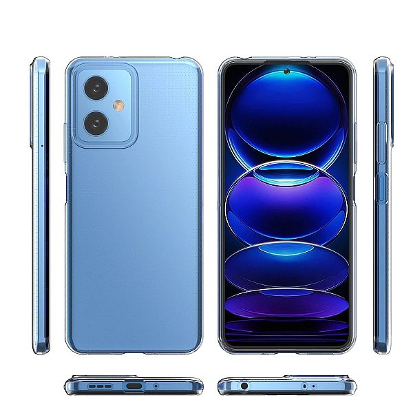 Ultra Clear 0.5mm etui Xiaomi Poco X5/5G / Redmi Note 12/5G cienki pok