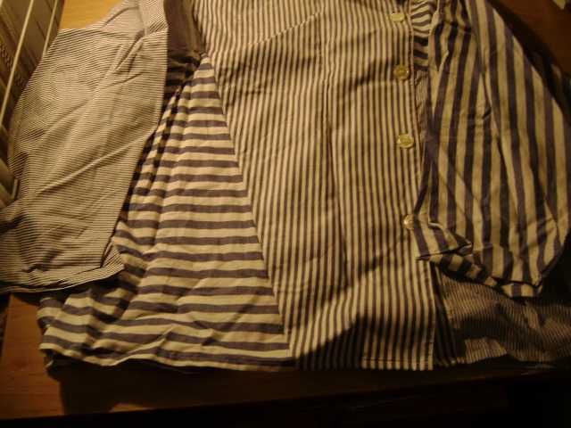 Starocie z PRL - Moda = Bluzka damska RETRO z czasów PRL XL na 170 cm