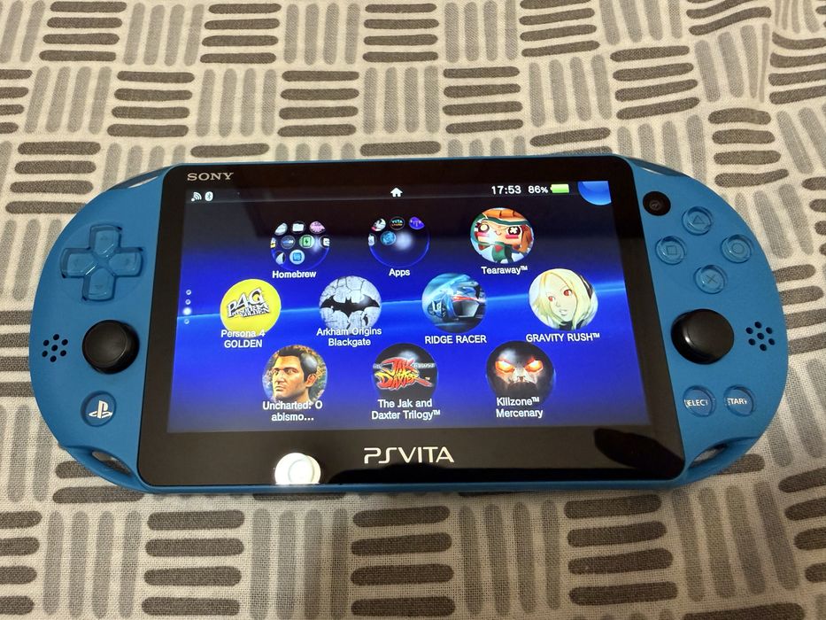 PS Vita Aqua Blue 128gb