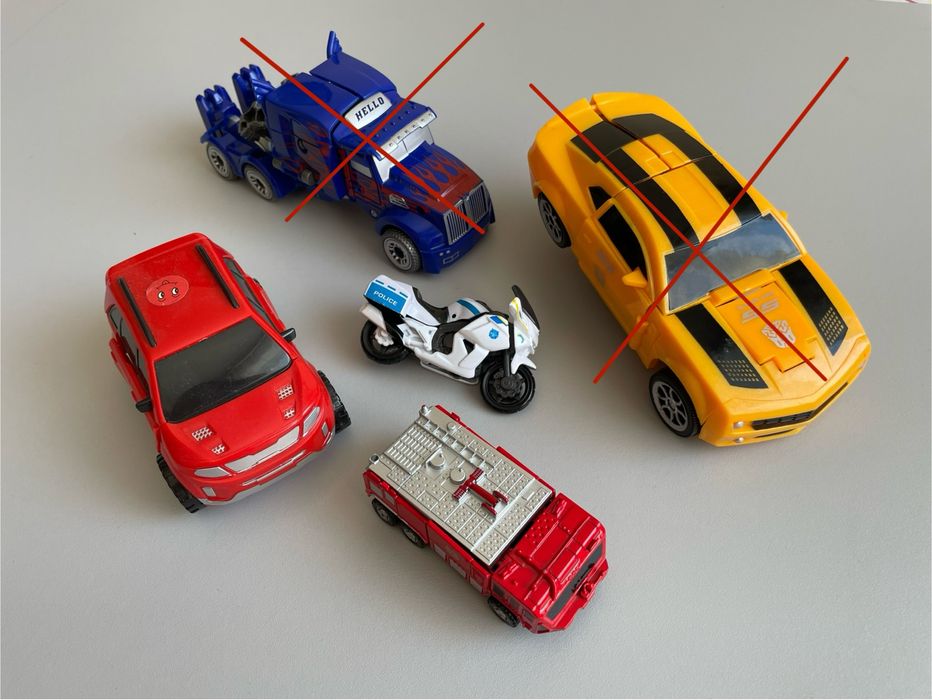 Машинки, трансформер, щенячий патруль, робокар полі, пожежна машина