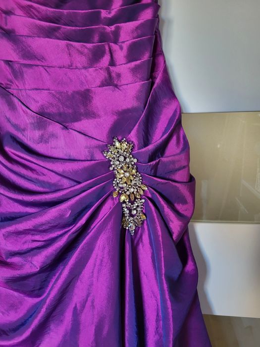 Sukienka na bal rozm xs fuksja