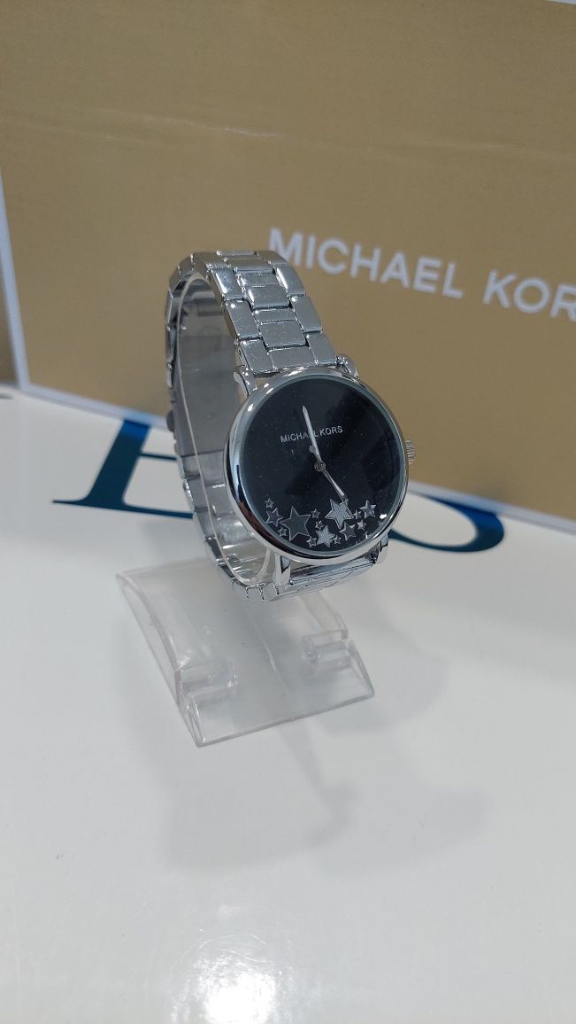 Zegarek damski srebrny Michael Kors nowy gwiazdki