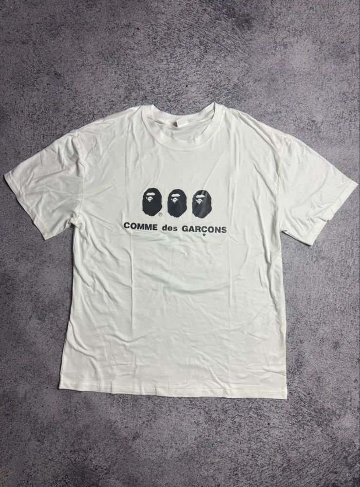 Футболка bape comme des grosones