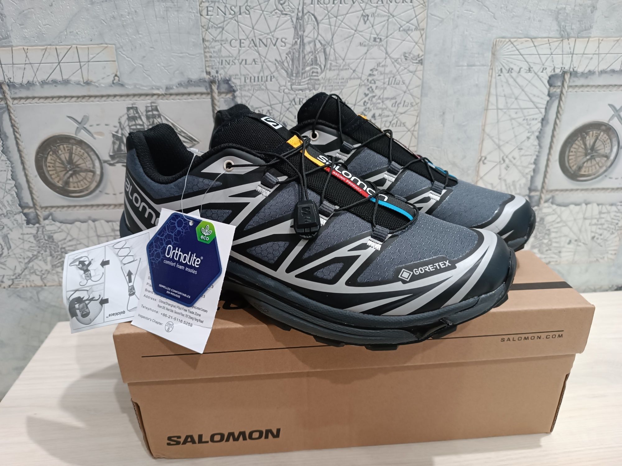 Salomon XT-6 Black Grey