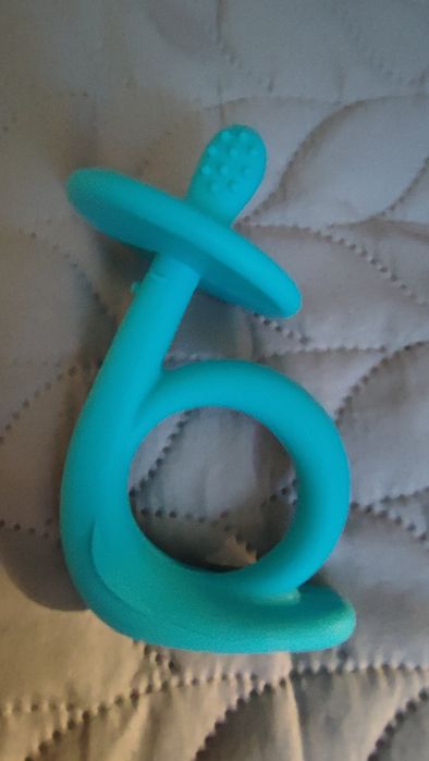 Gryzaki silikonowe grzechotki