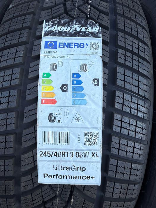 Резина зимова, нова, Good Year Ultra Grip Performance + * 245/40 R19