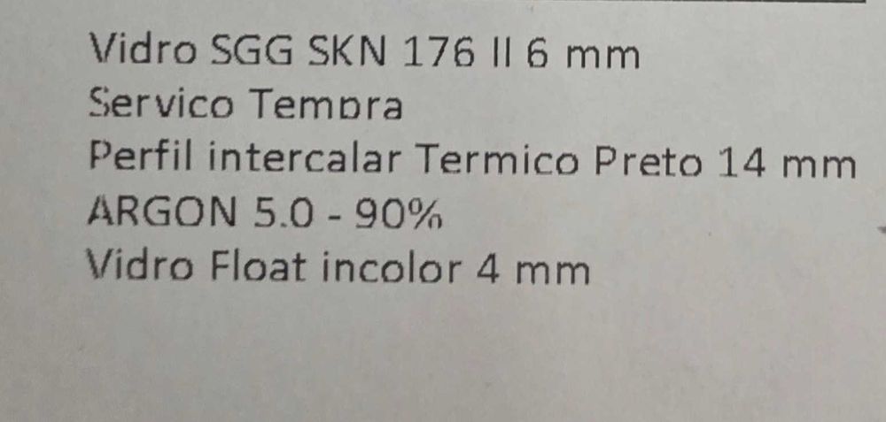 Marquise em pvc branco CORTIZO A70