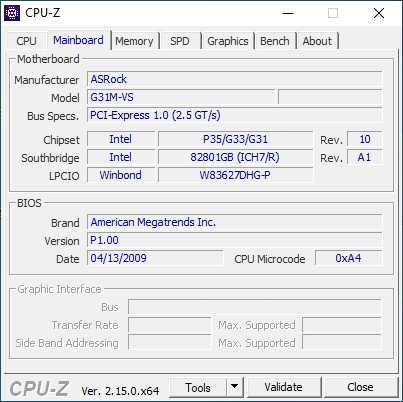 Płyta główna ASROCK G31M-VS + Intel Celeron E1500